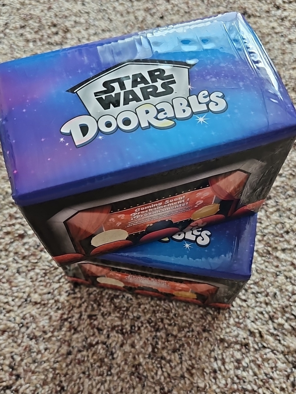 Star Wars Doorables Blue and Purple Collectible Box Set Duel Of Fate Set